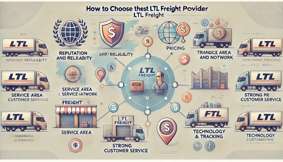 selecting the best ltl freight provider