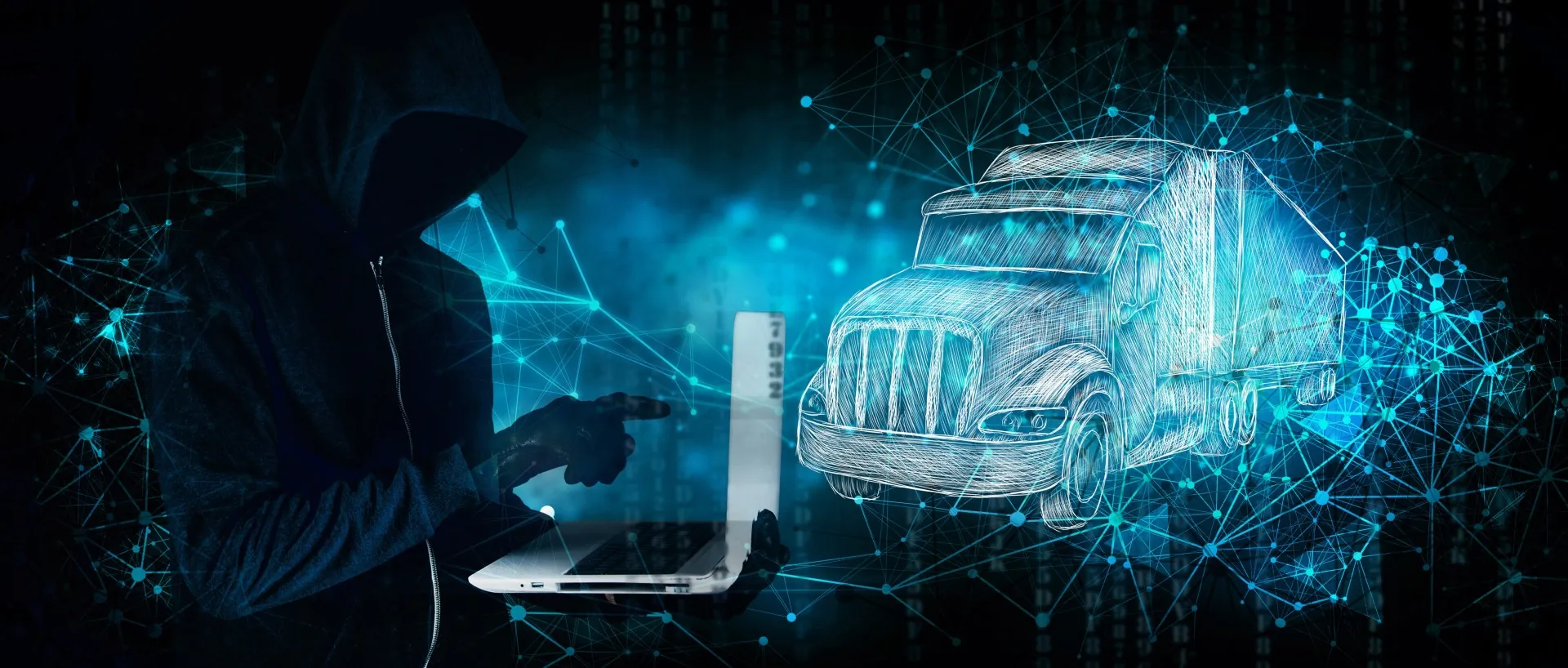 Cargo-theft-and-protecting-your-freight-robber-on-computer-with-truck-graphic