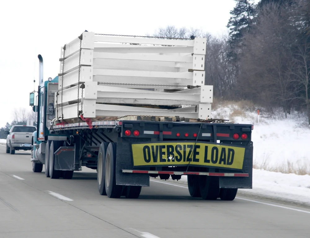 Line-haul-oversize-load-truck