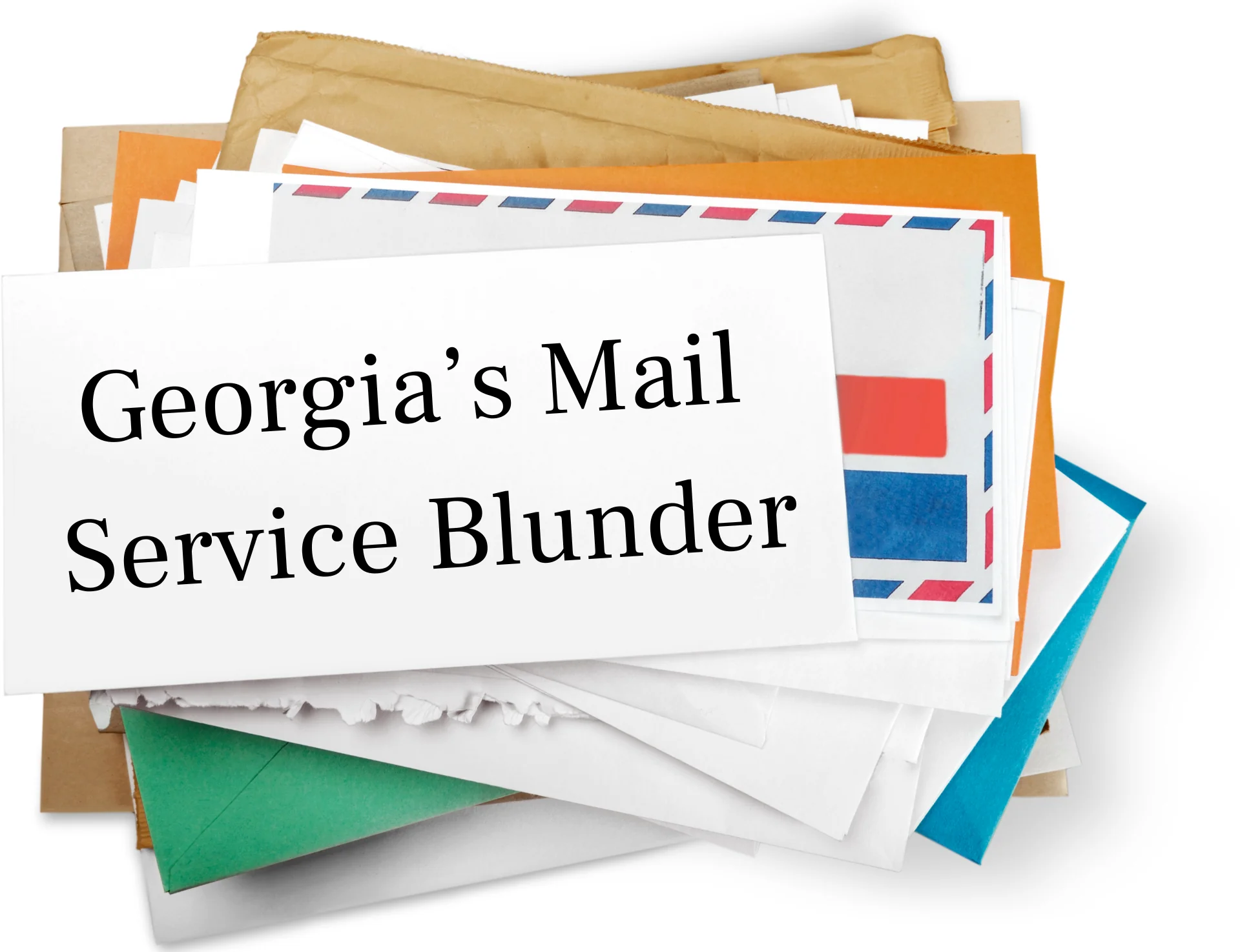 georgia's mail service blunder