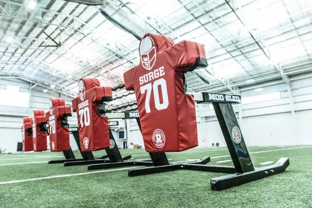 university tackle dummies for football training