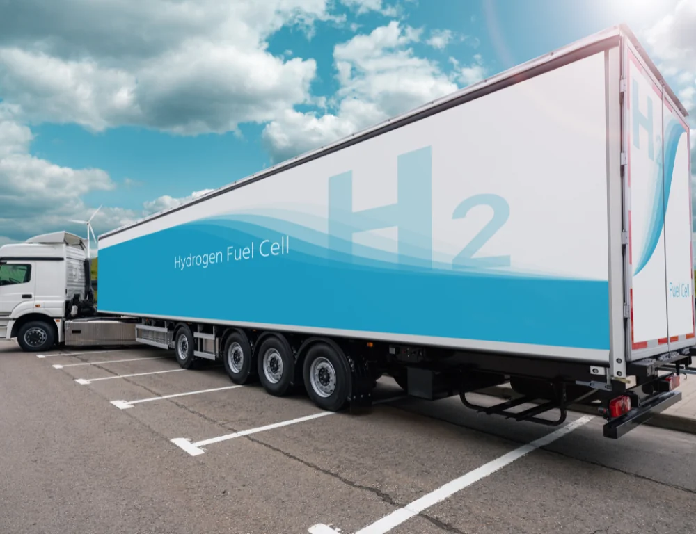 large hydrogen truck