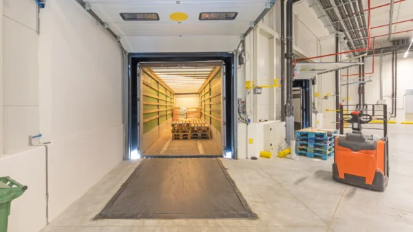 LTL Freight Transit Time Estimates- loading dock for refrigerated loads