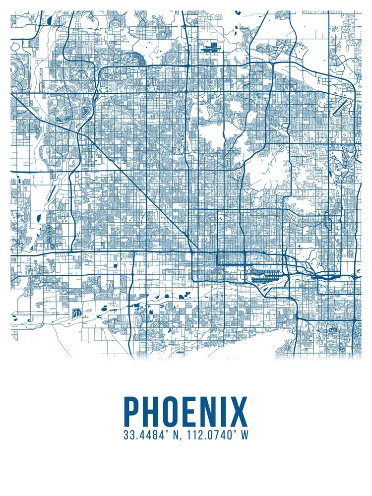 phoenix city map