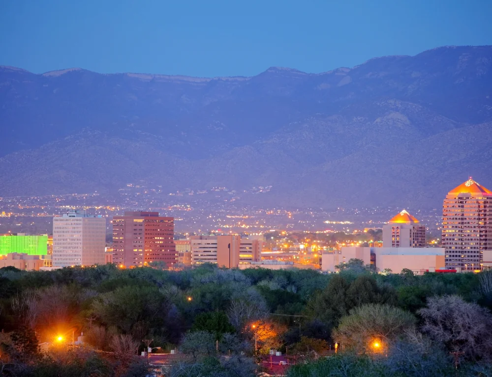 Downtown Albuquerque skyline