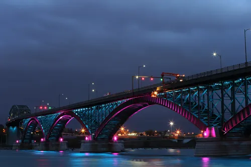 Peace Bridge in Buffalo, NY