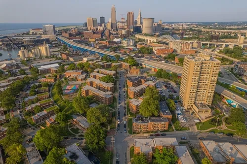 Cleveland skyline