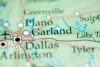 Garland Freight Shipping map of Garland Texas