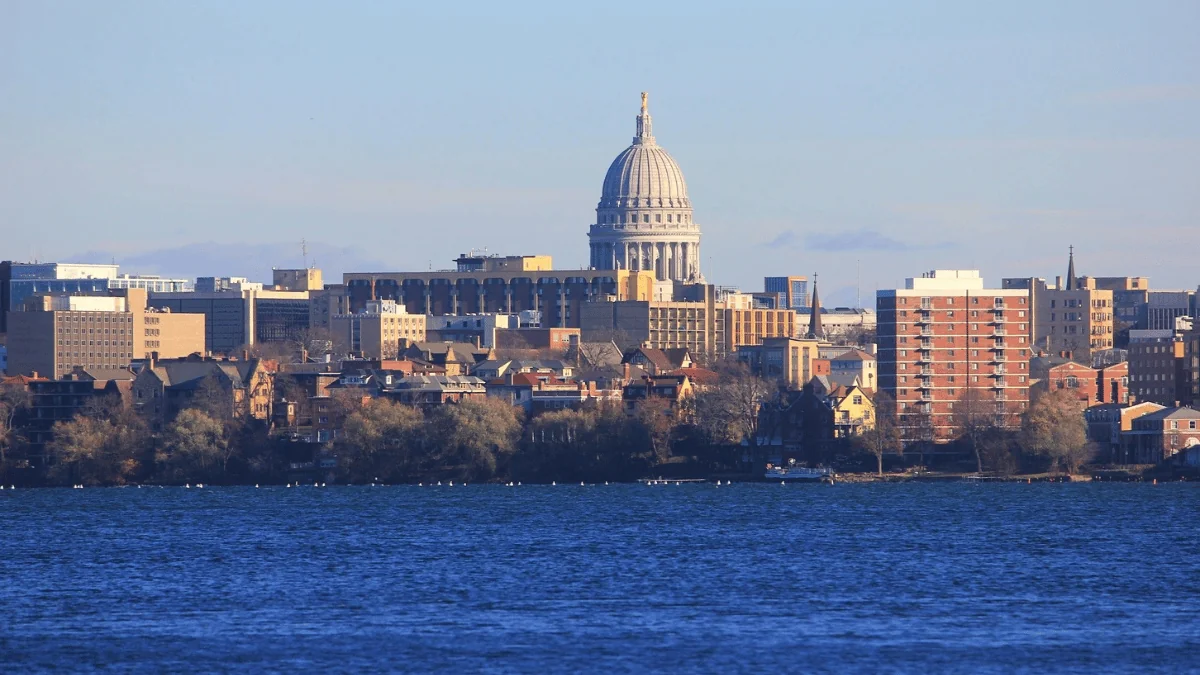 Madison Freight Shipping view of Madison cityscape on the water during daytime