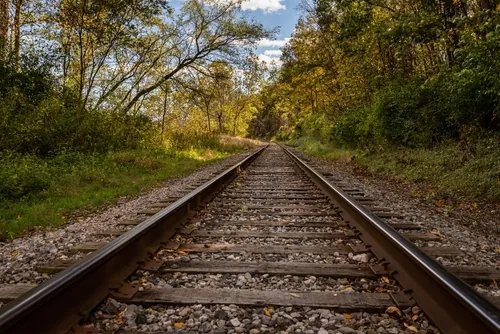 railroad in Cuyahoga National Park 