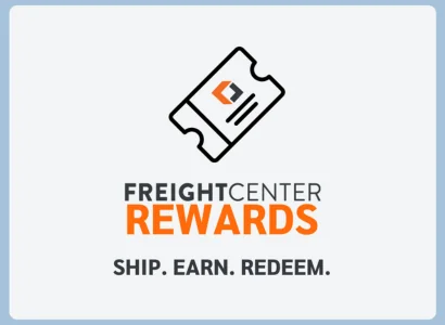 FreightCenter Rewards Program Logo for Advantages