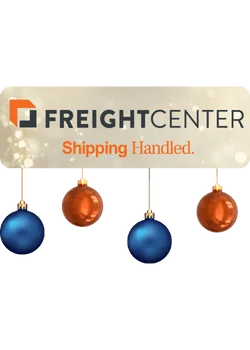 FreightCenter Shipping Handled Christmas Ornaments Logo