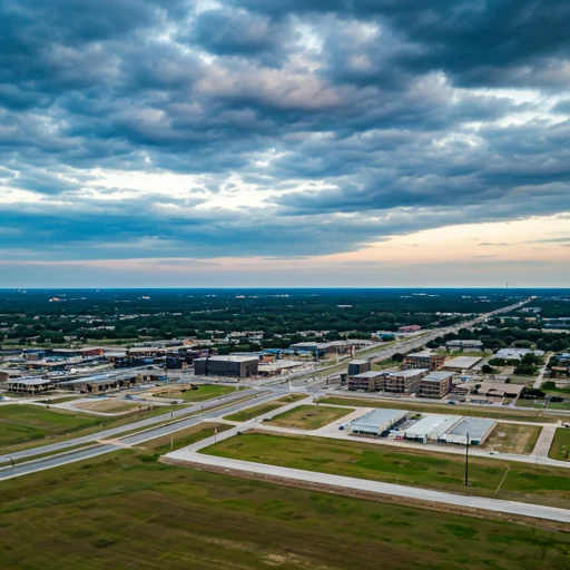 Ariel view of Carrollton