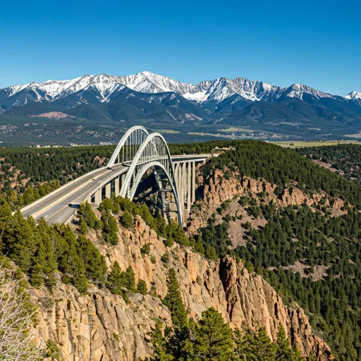 a bridge in Colorado