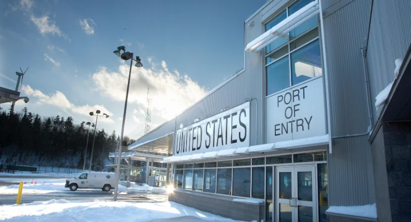 united states port of entry building