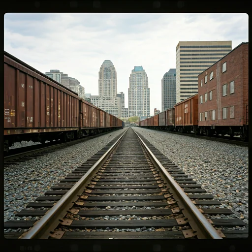 a railroad in Allentown, PA