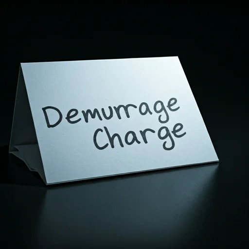 Demurrage charge 