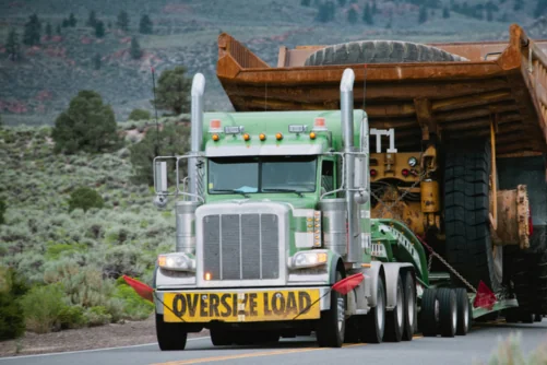 oversize load big tires Heavy Haul