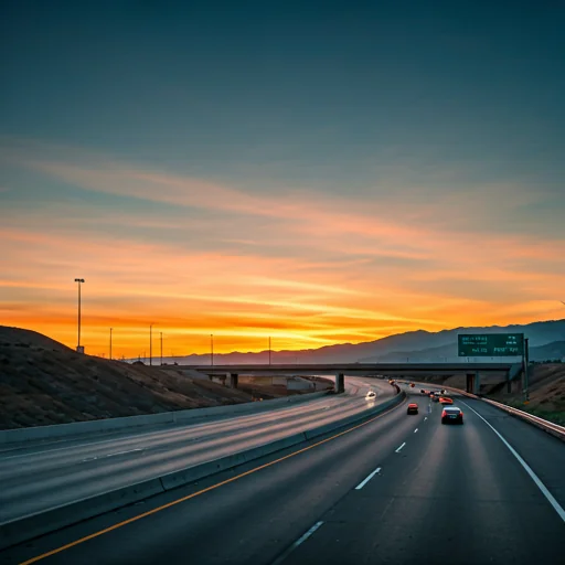 Interstate 5 in Palmdale, CA