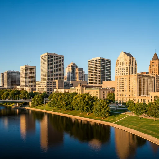 downtown Sioux Falls, South Dakota