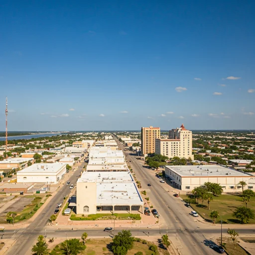 brownsville texas from a birds eye view