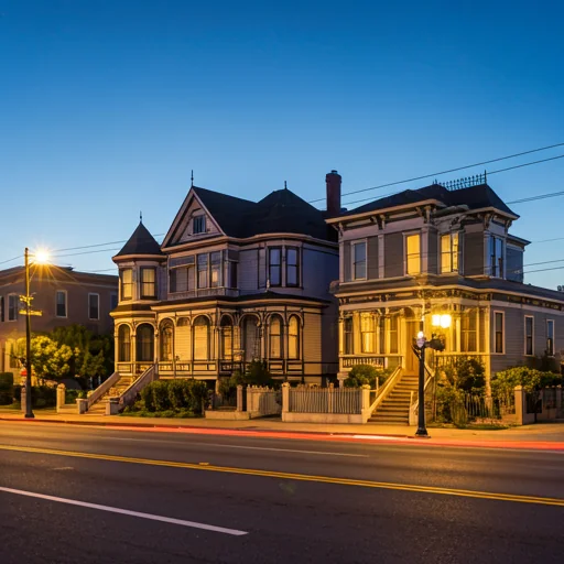 victorian style house in elk grove, California