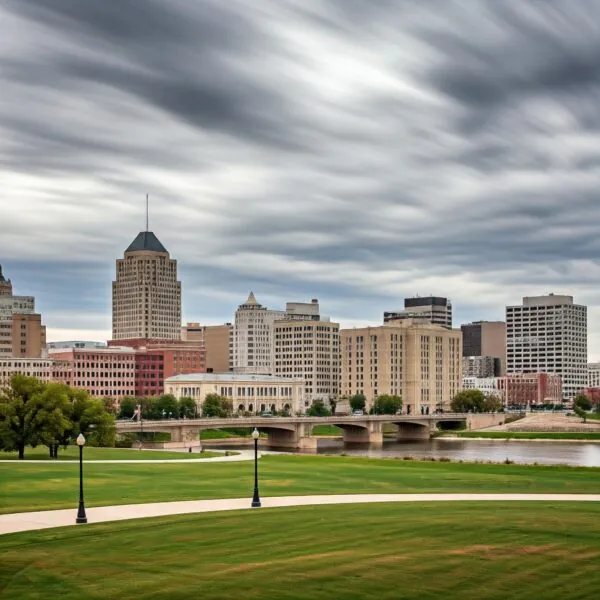 city buildings in sioux falls south dakota