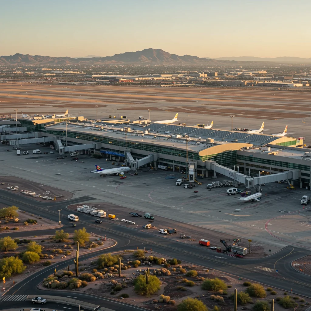 the PHX airport