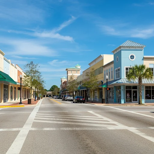 Main street in Deltona