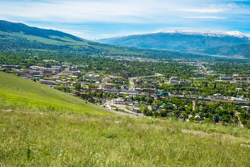 view up above missoula montana