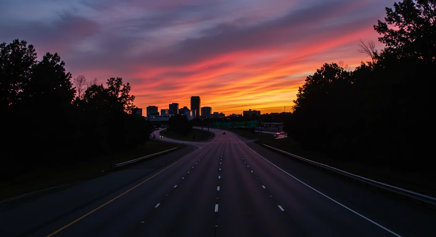 AI image of roadways in Jonesboro, AR