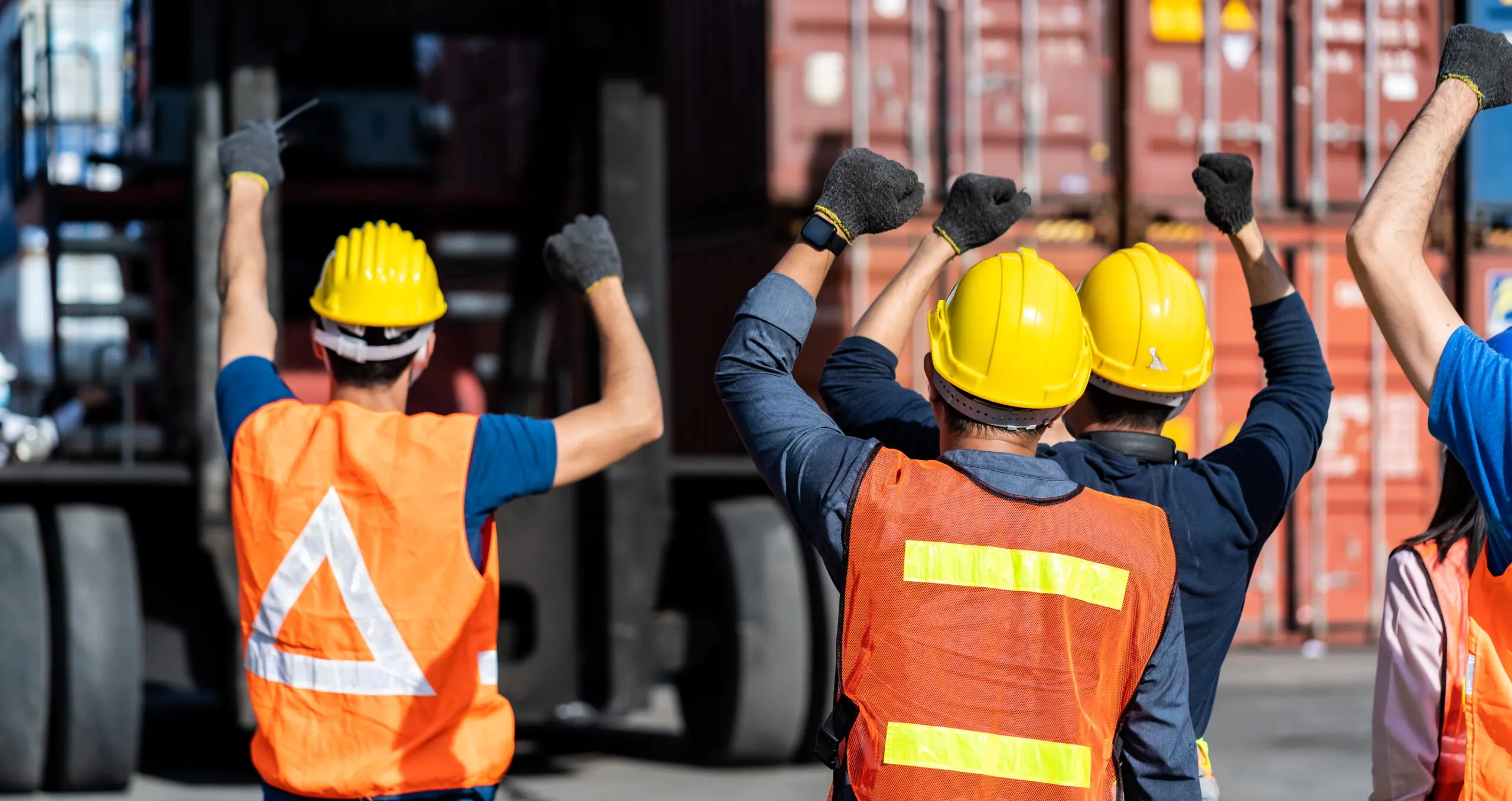 Dock workers