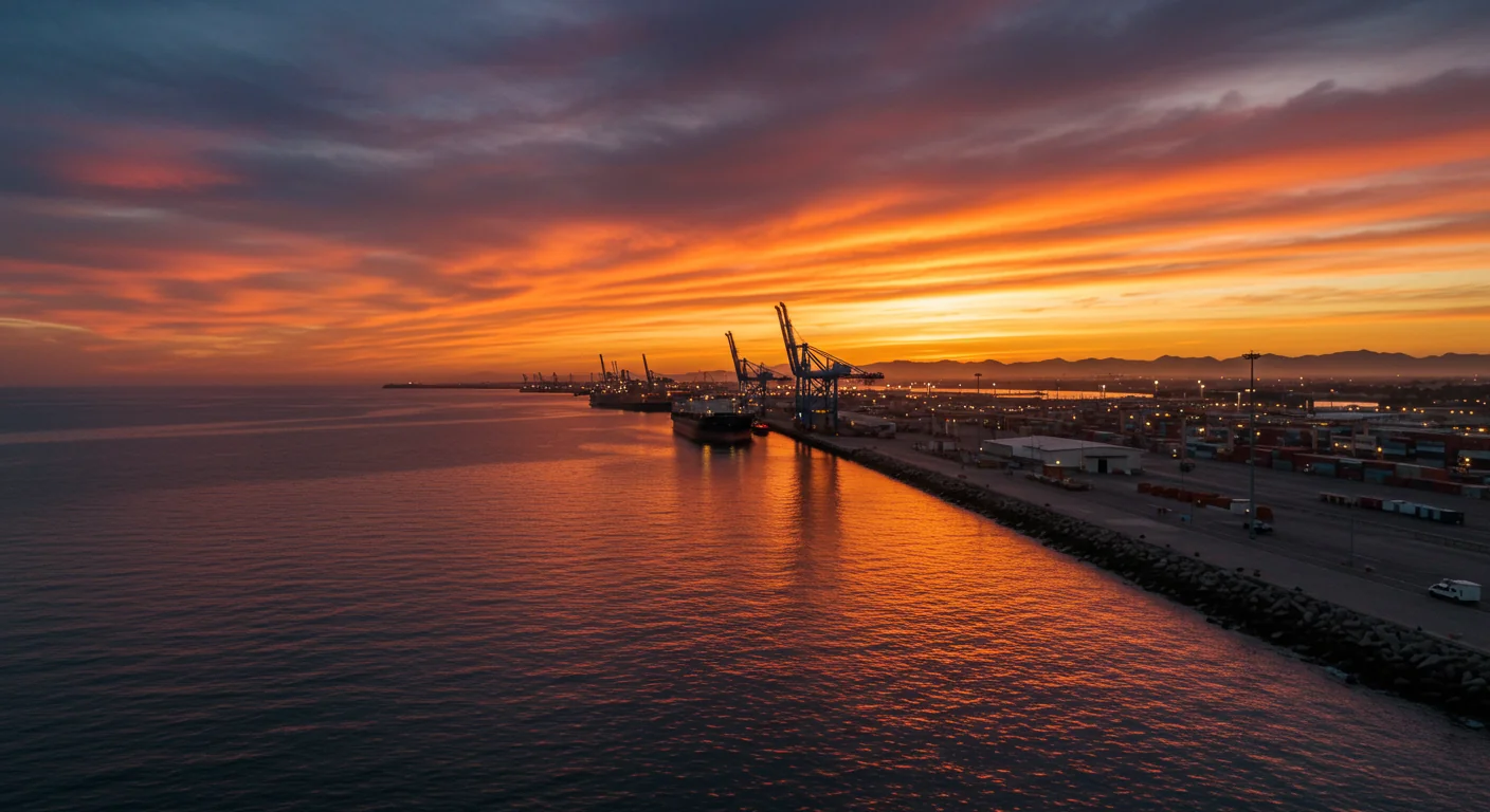 Ai image of Port of Hueneme