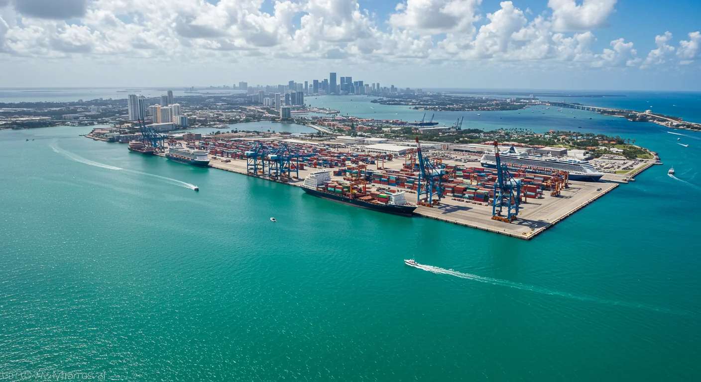 Port of Miami AI image