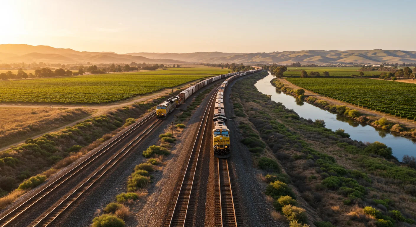 Santa Maria Railroad AI image