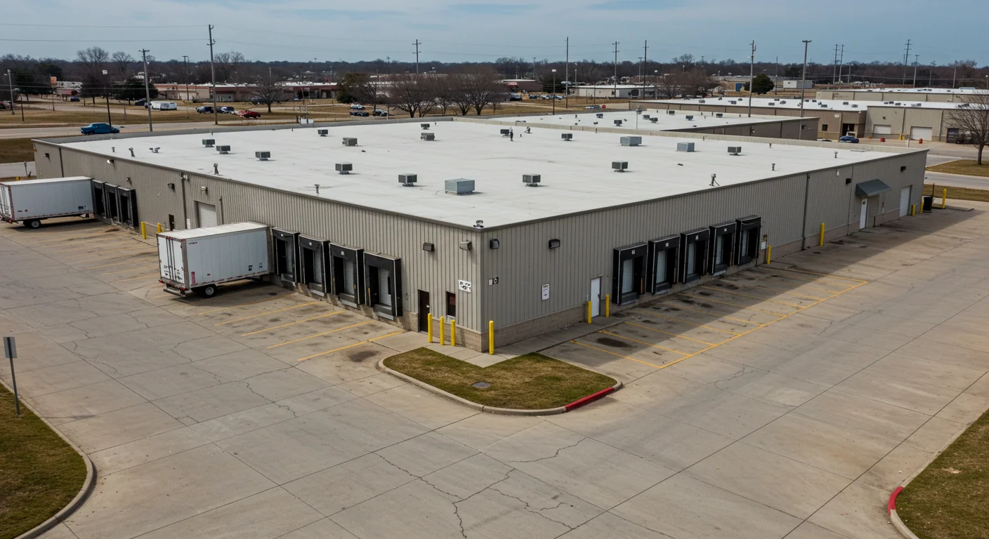 AI image of warehouse in tyler texas