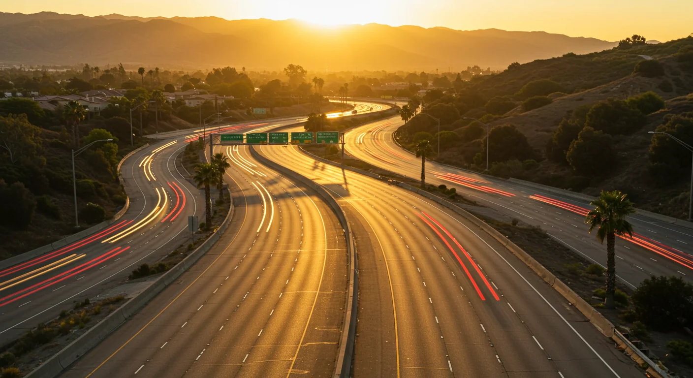 AI image of upland highways