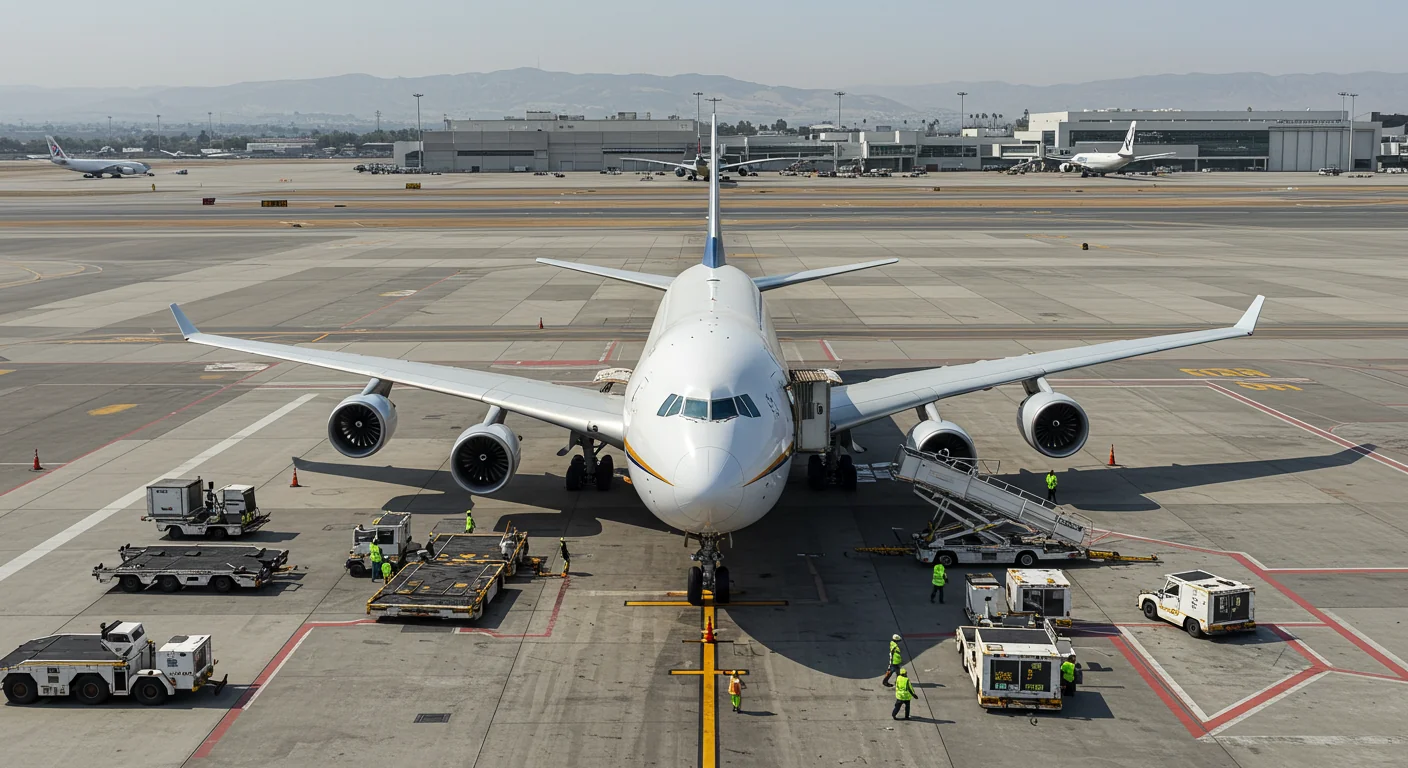 AI image of a cargo plane