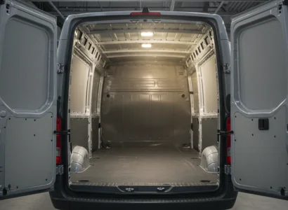 inside view of a cargo van