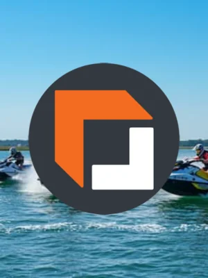 freightcenter logo on top of jet skis background