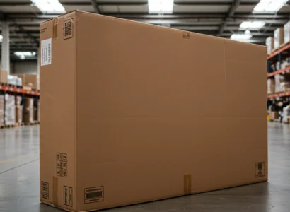 a large mattress box